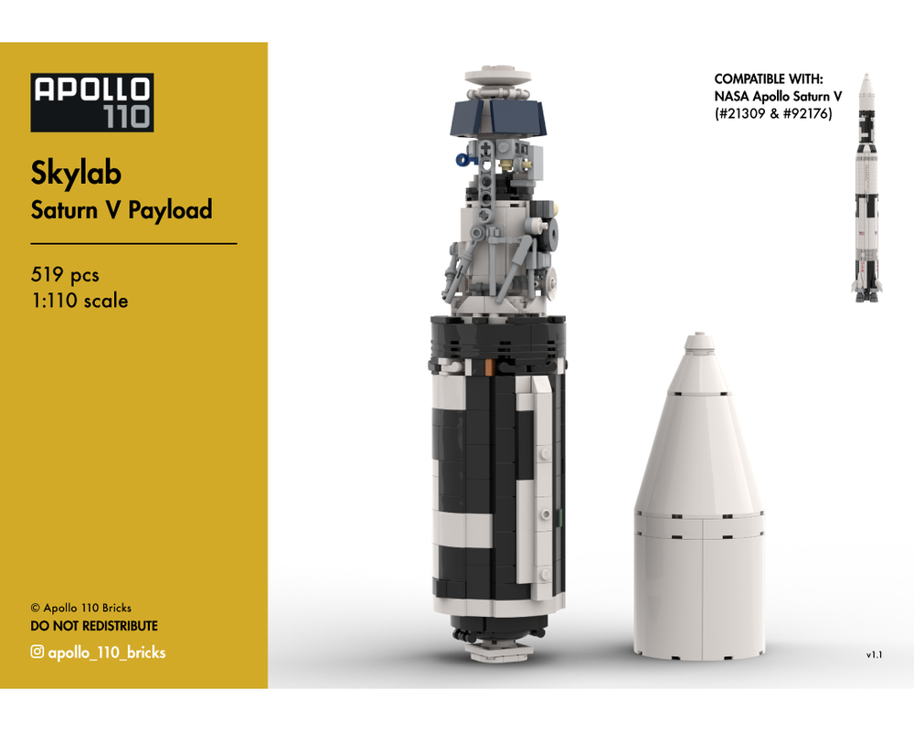 Lego launches Saturn V Apollo rocket set