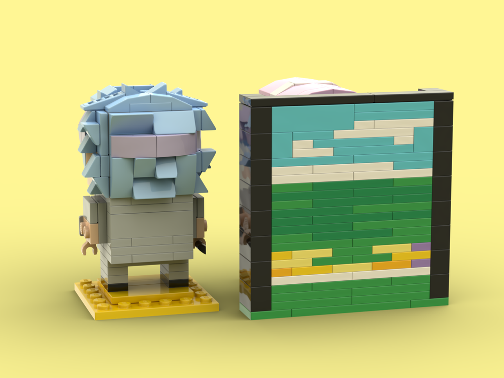 LEGO MOC Ritsu & Itona - Assassination Classroom BrickHeadz by ...
