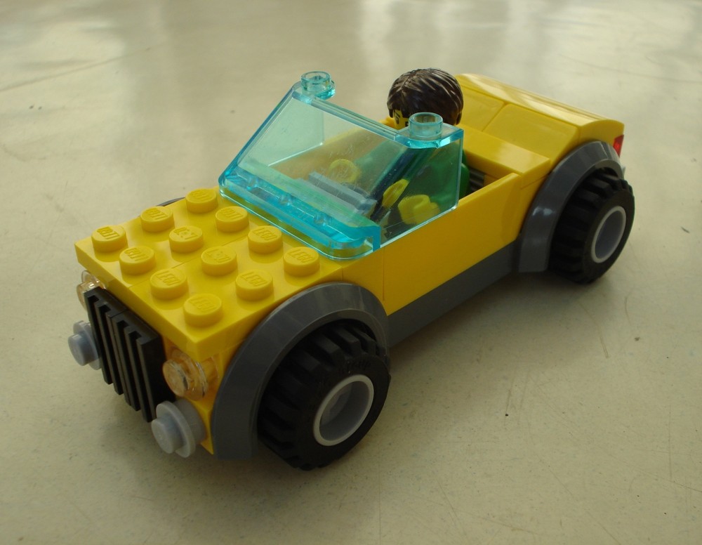 LEGO MOC-15135 4435 old convertible by Leo1 | Rebrickable - Build with LEGO
