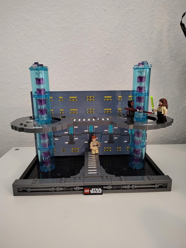 LEGO MOC Duel of Fates Diorama by s.cantu91 Rebrickable Build