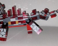 21162-1 Minecraft Dungeon Axolotl Redstone Golem
