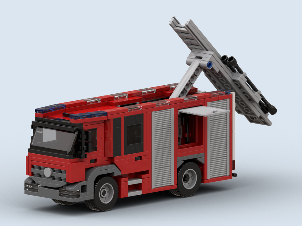LEGO MOC Haarlem Fire Engine by mausbricks | Rebrickable - Build with LEGO