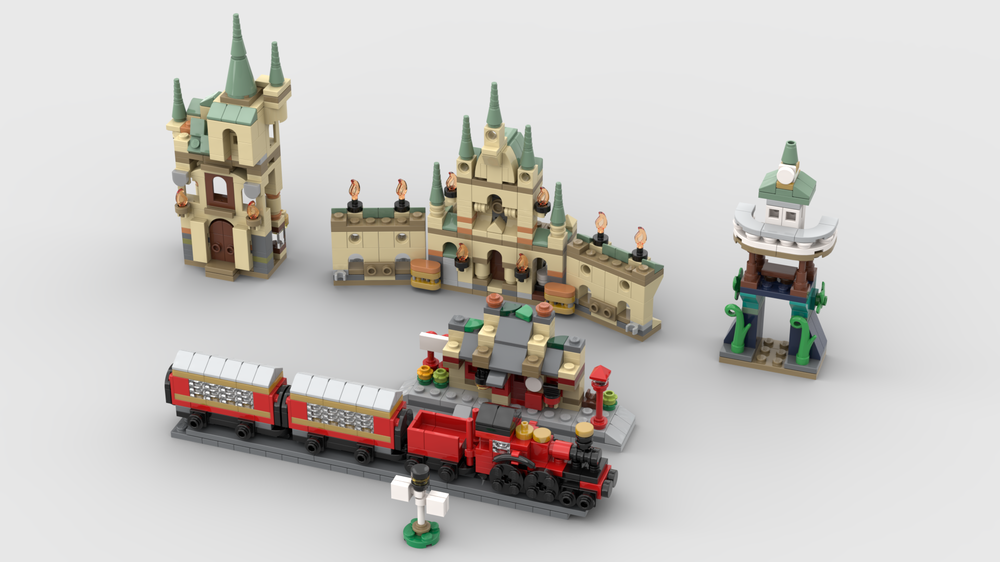 LEGO MOC Mini H Potter Collection by christromans