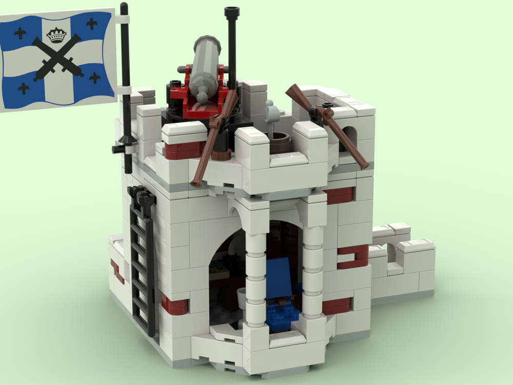 LEGO MOC 10320 Eldorado Fortress 2nd Floor Upgrade by Trikus ...