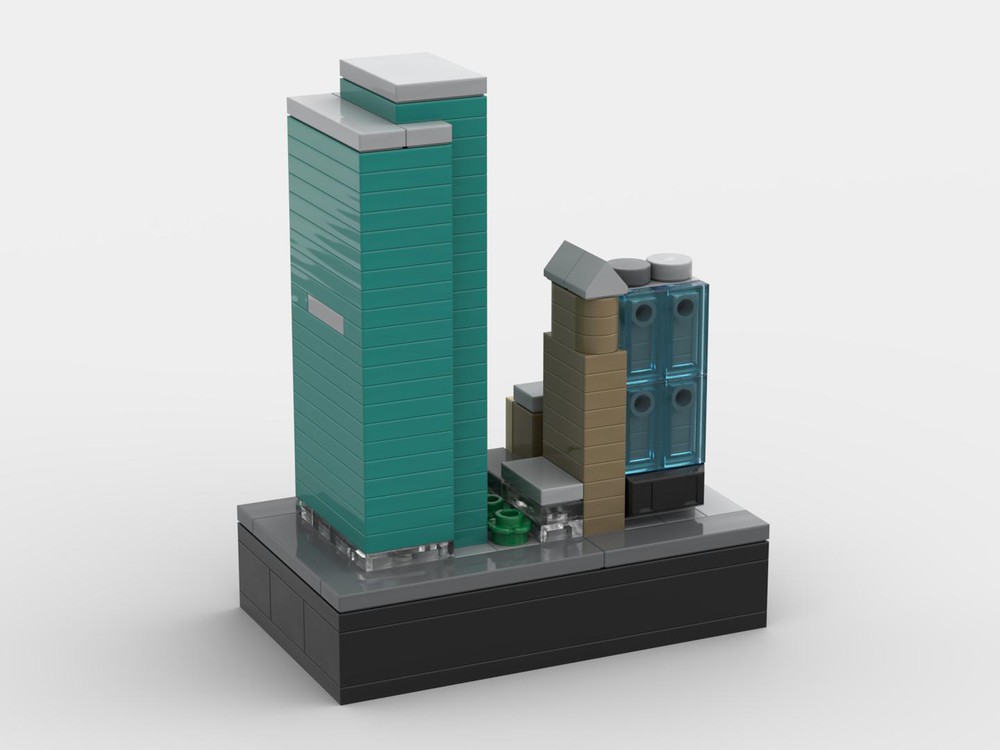 Lego NYC micro city MOC 
