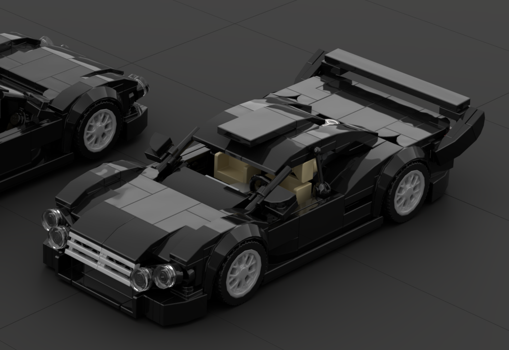LEGO MOC Mercedes-Benz CLK GTR by crossroads | Rebrickable - Build with ...