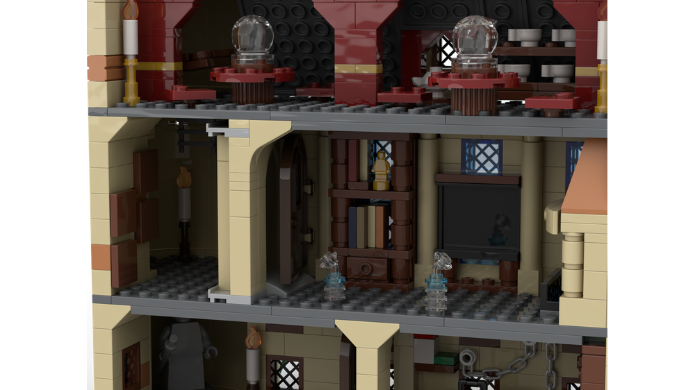 LEGO MOC-151713 The North Tower (Room of Requirement, Divination ...
