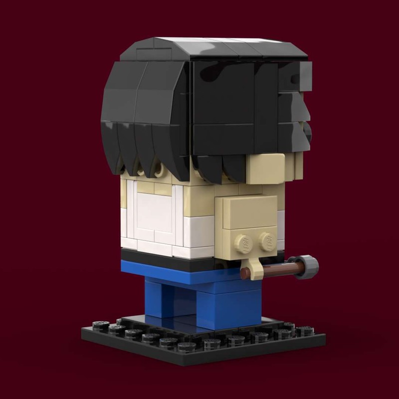 LEGO MOC Bruce Lee Brickheadz by Desibricks | Rebrickable - Build with LEGO