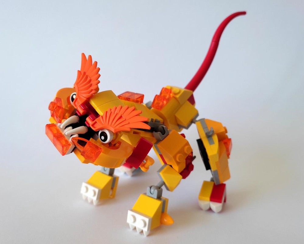 LEGO MOC Lixers Mixels Tiger by DS3D | Rebrickable - Build with LEGO