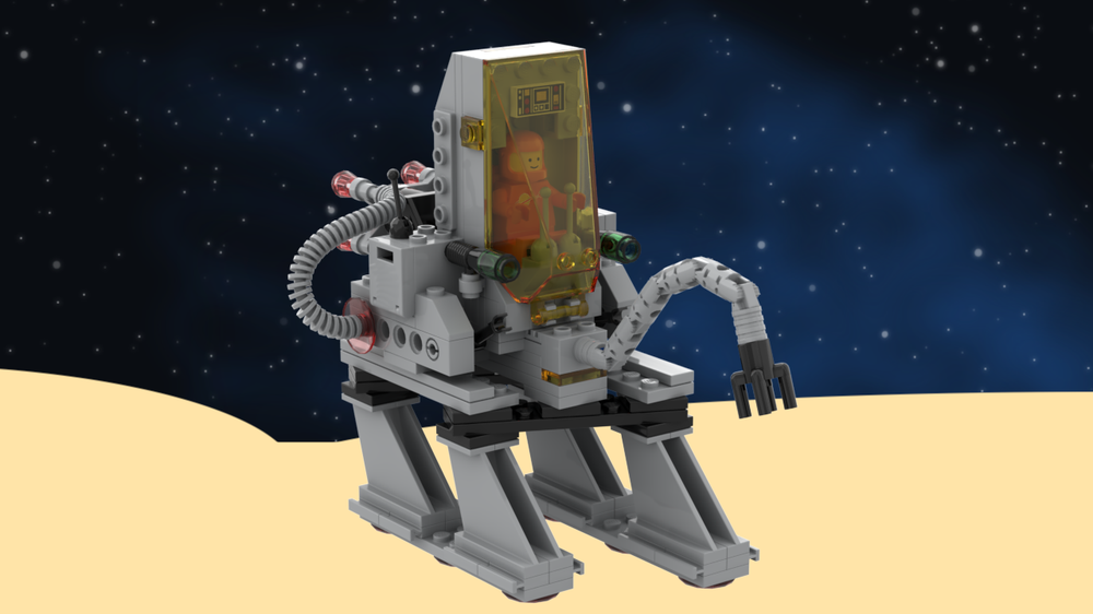 LEGO MOC-151776 Classic Space Reimagined: Walking Astro Grappler (6882 ...