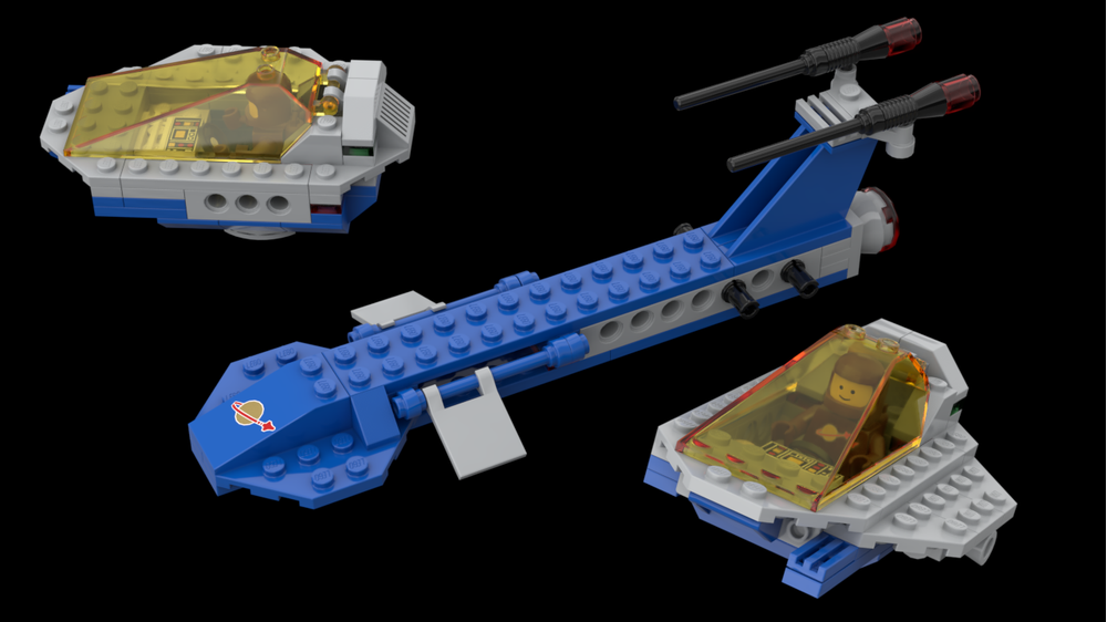 Lego space twin StarFire top 1499