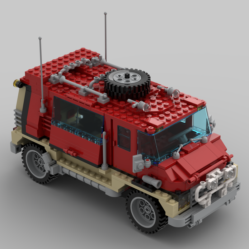 LEGO MOC Model Team 5581 Van Reloaded second color | Rebrickable - Build with LEGO