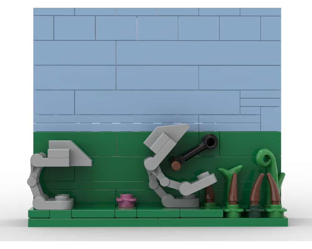 LEGO MOC Endor Star Wars Landscape