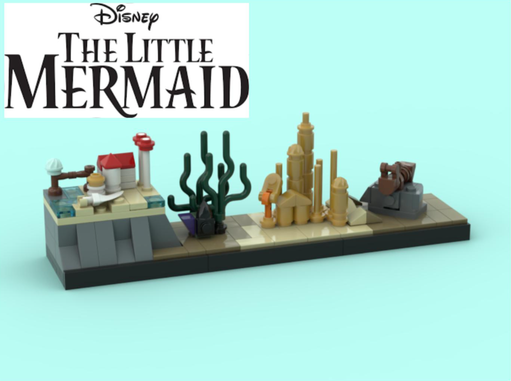 LEGO MOC-151899 Original Little Mermaid Skyline by THE BRICKITECT ...
