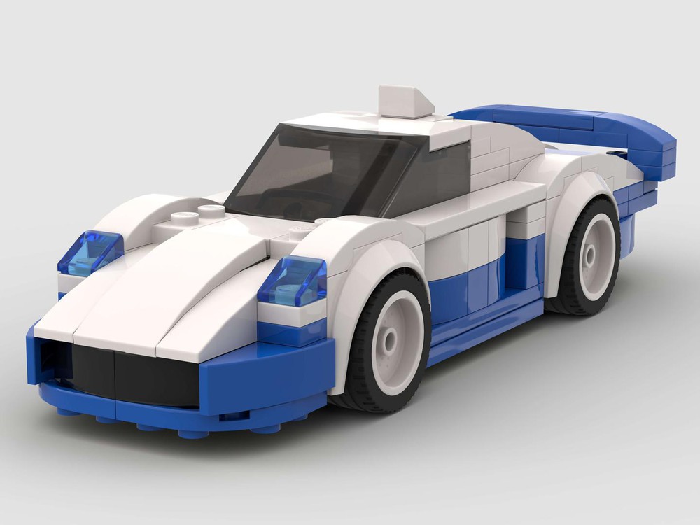 LEGO MOC Maserati MC12 by HellcatLover | Rebrickable - Build with LEGO