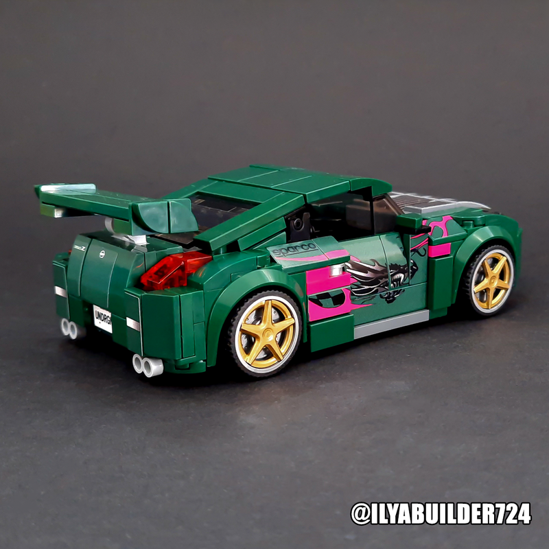 LEGO MOC Rachel's Nissan 350z from NFSU2 by ilyabuilder724 ...