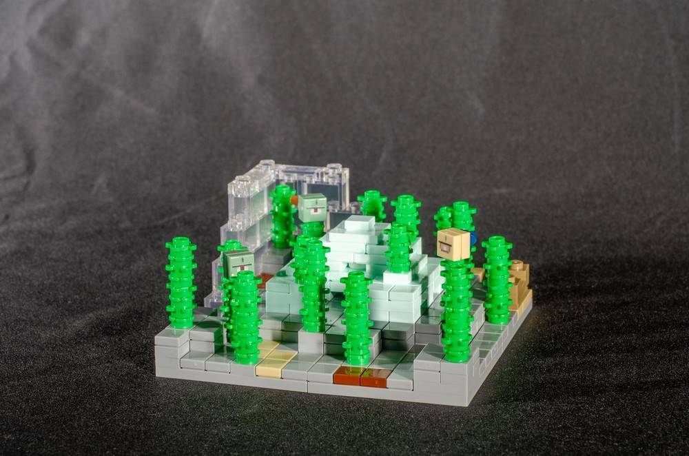 LEGO MOC The Ocean Monument Micro world by _iamaginkgo | Rebrickable ...