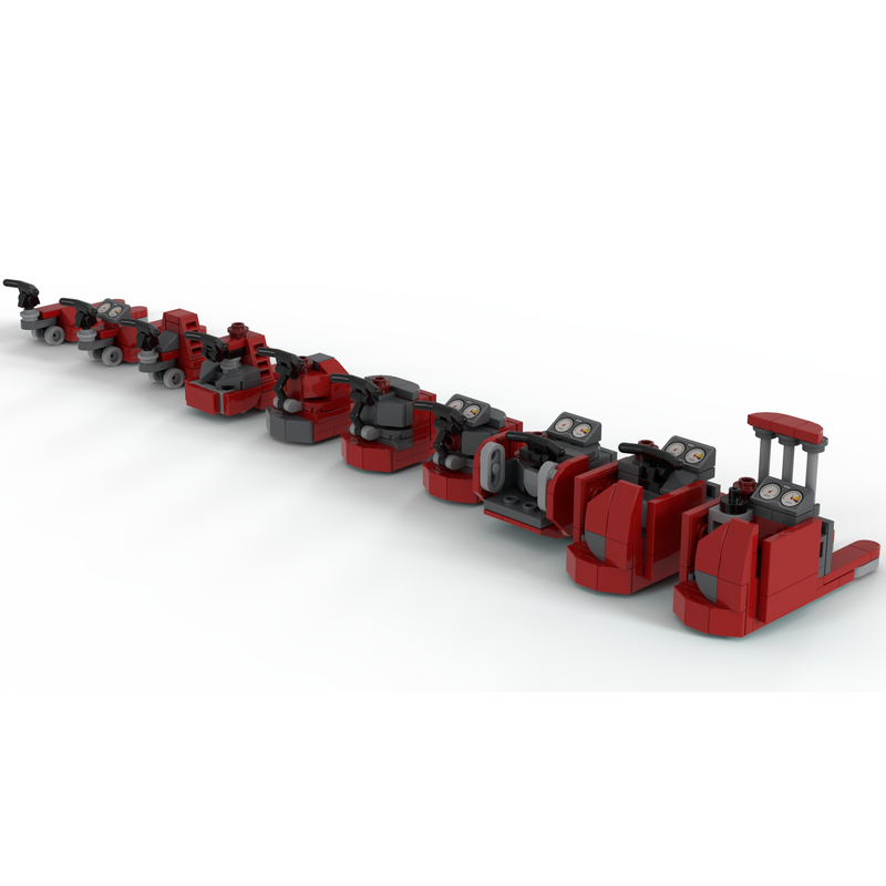 LEGO MOC-152199 Pallet Truck Set by HardytheDoggo | Rebrickable - Build ...