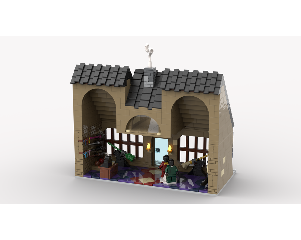 LEGO MOC Harry Potter Broom Shop by legoalfactotum | Rebrickable - Build  with LEGO