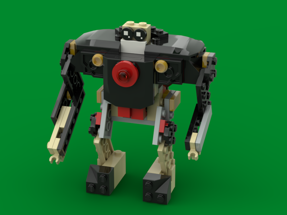 LEGO MOC Nutcracker Mech Suit by eric_nunya Rebrickable Build with LEGO