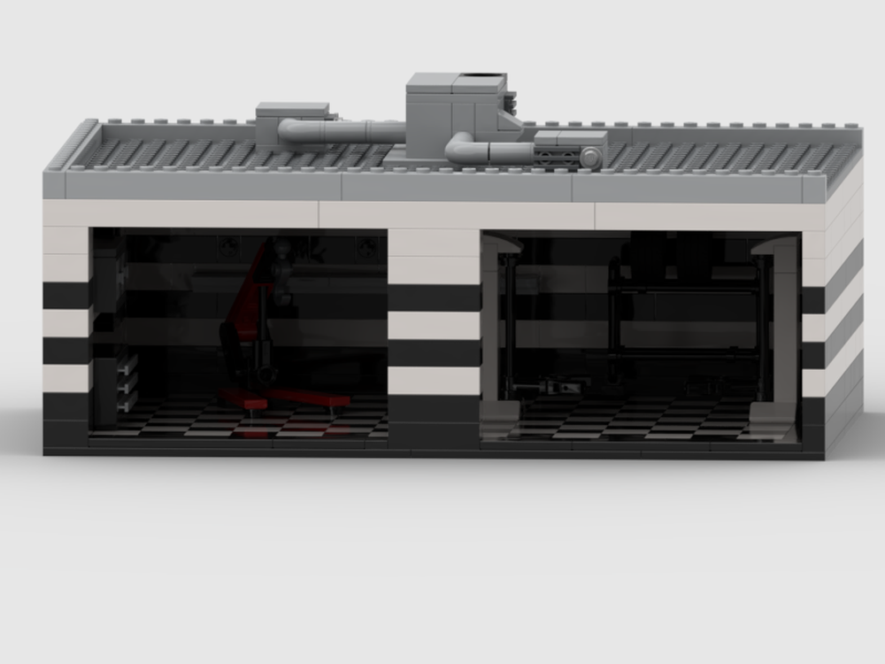 LEGO MOC Mechanic Shop by p0werCookie | Rebrickable - Build with LEGO