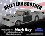 Mullet 1986 ElCamino Dragster Car