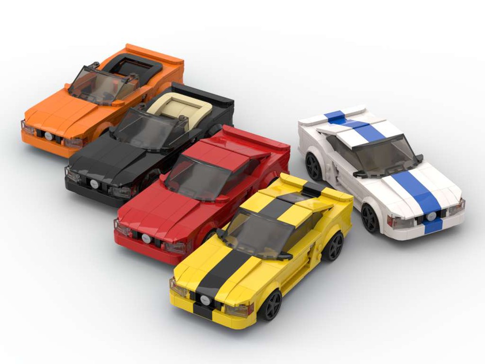 LEGO MOC Ford Mustang Mach E - Red by IBrickedItUp