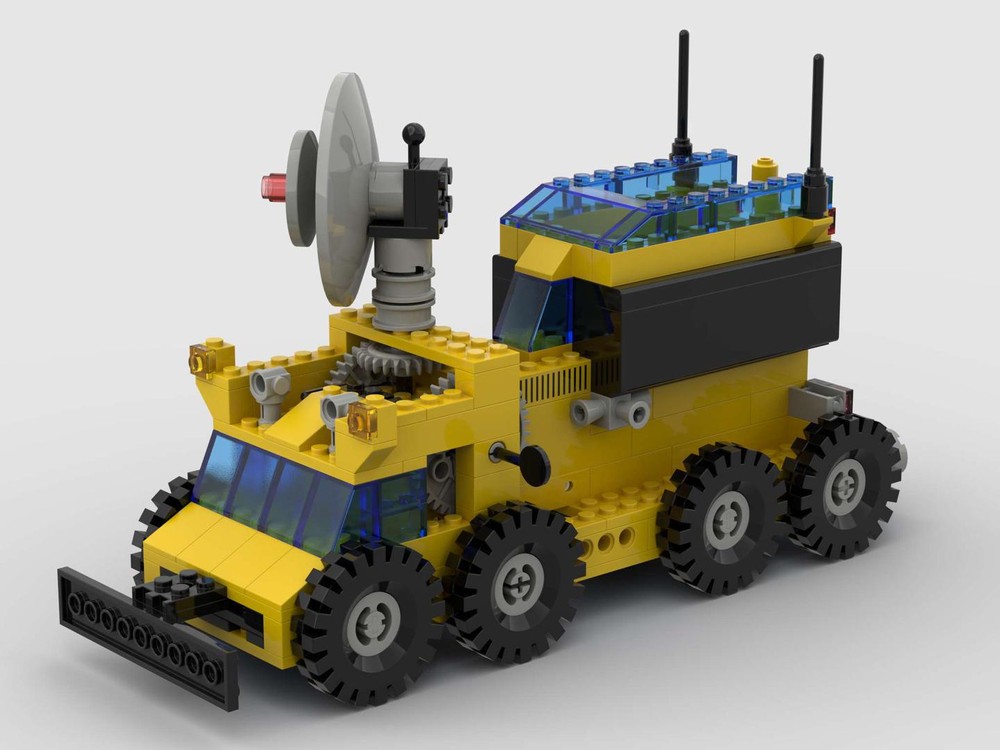 LEGO MOC motorized research vehicle by banati68 Rebrickable Build