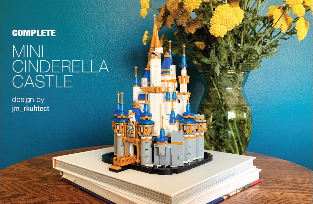 LEGO MOC Complete Mini Cinderella Castle by jm_rkuhtect | Rebrickable ...