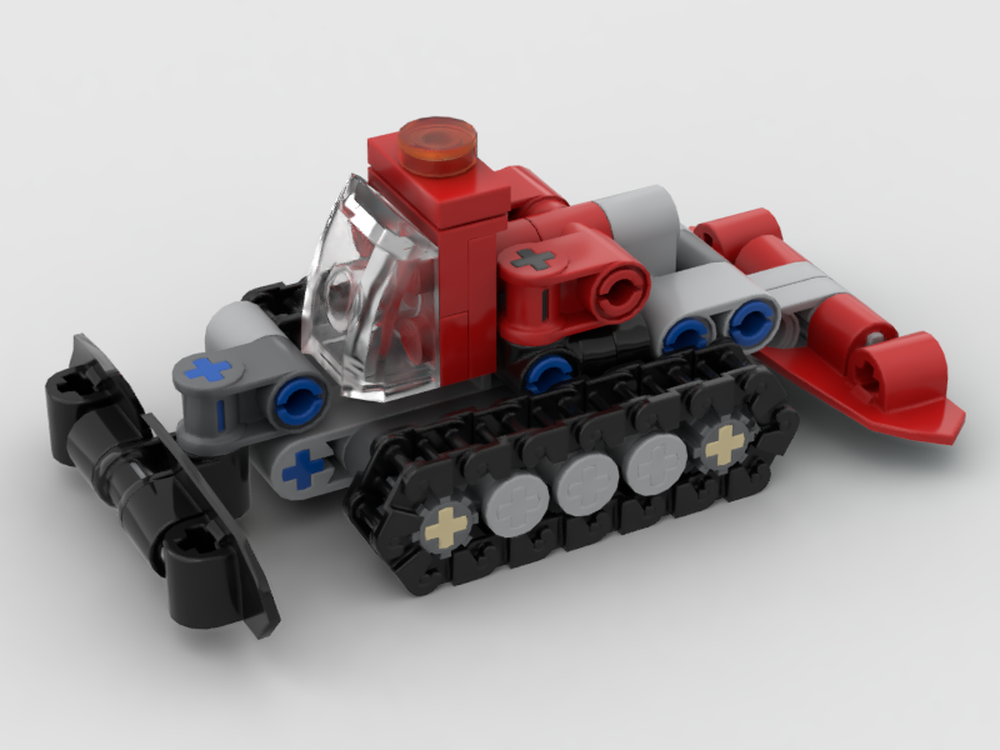 Lego snow groomer discount instructions