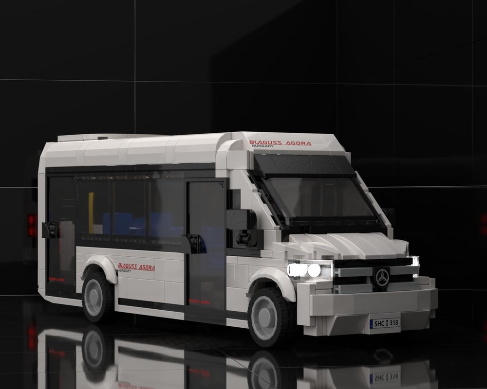 LEGO MOC Mercedes-Benz Sprinter - Blaguss Agora Hungary Livery by ...