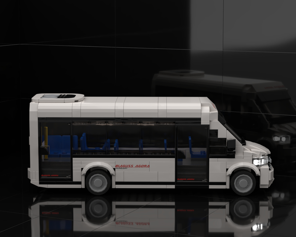LEGO MOC Mercedes-Benz Sprinter - Blaguss Agora Hungary Livery by ...