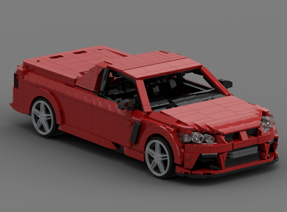 LEGO MOC HSV Maloo R8 LSA by Bens Lego Cars | Rebrickable - Build