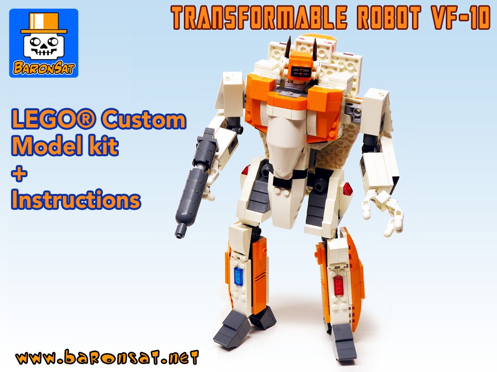 LEGO MOC RB Macross Robotech Transformable Fighter VF-1D by BaronSat ...