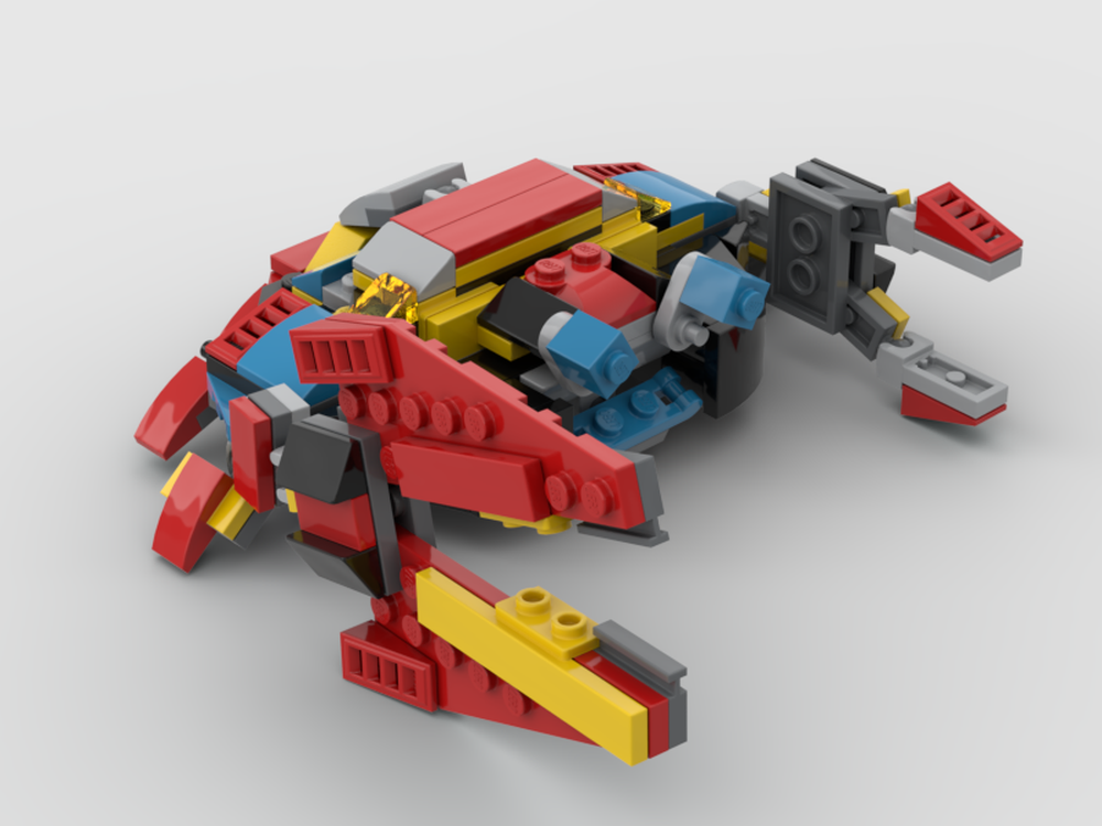 LEGO MOC 31124 crab by ddmdx1316 | Rebrickable - Build with LEGO