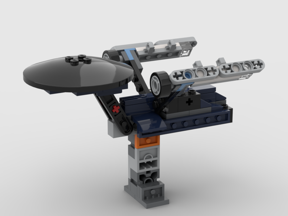 LEGO MOC 31126 - Enterprise by fgrcraft | Rebrickable - Build with LEGO