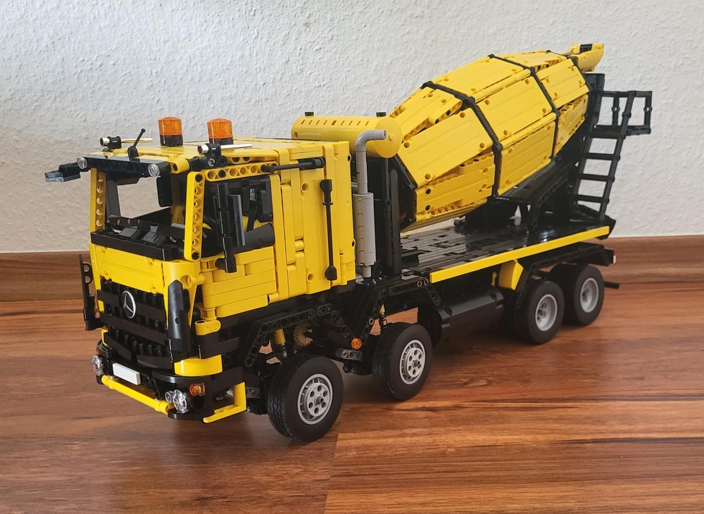 LEGO MOC-152688 Concrete Mixer Truck / Betonfahrmischer Mercedes-Benz ...