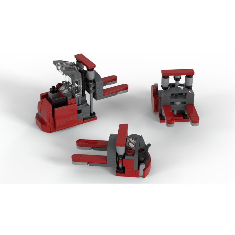 LEGO MOC Pallet Stacker Truck Set by HardytheDoggo | Rebrickable ...