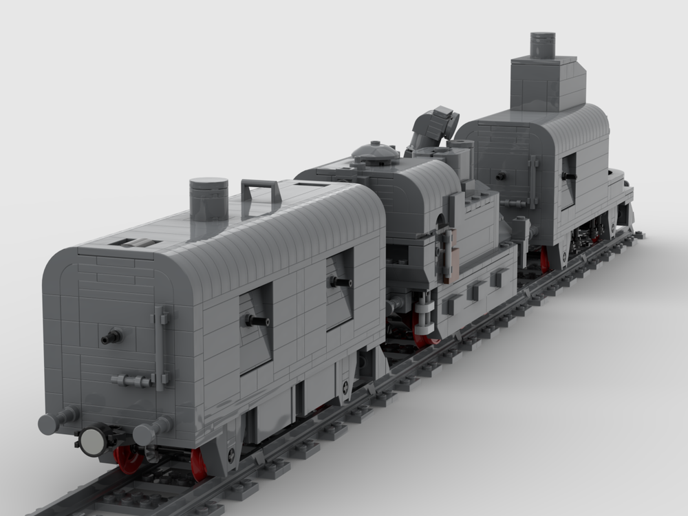 Lego armoured train hotsell