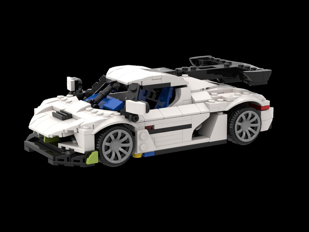 Lego Moc Koenigsegg Jesko 10wide By Erglisg Rebrickable Build With Lego