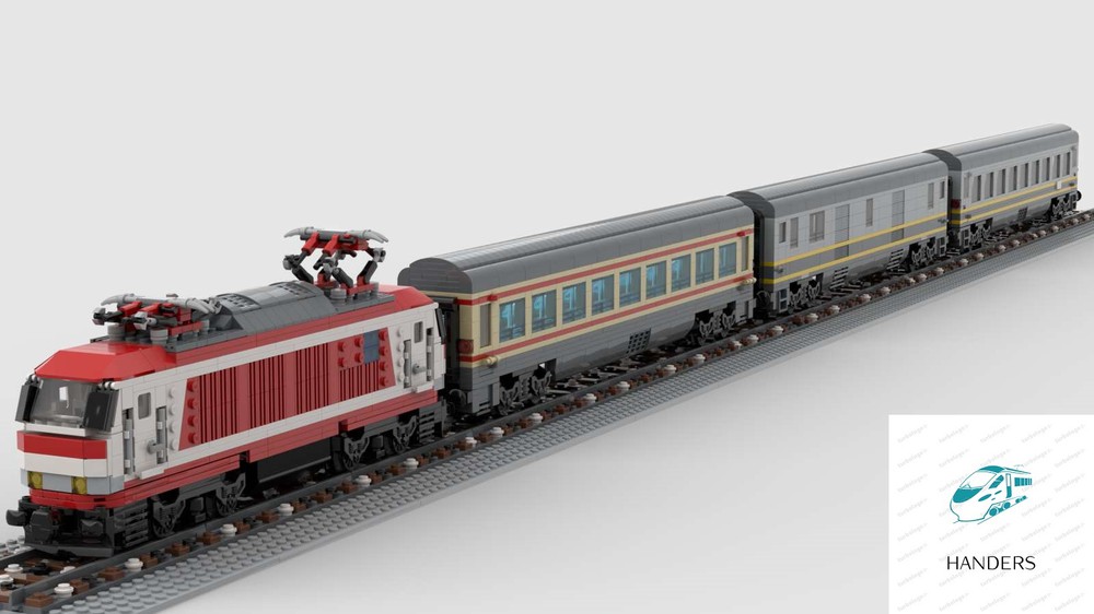 LEGO MOC Orient Express Luxury Train by Handers