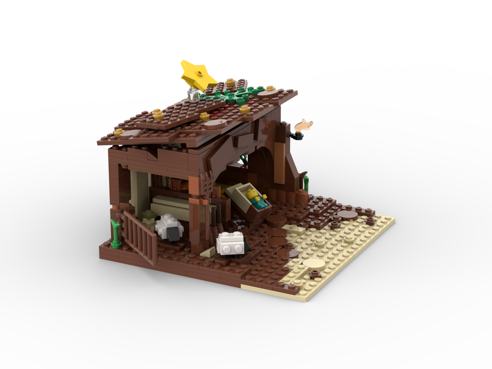 LEGO MOC-152829 Christmas nativity scene with baby Jeebus by ooz ...