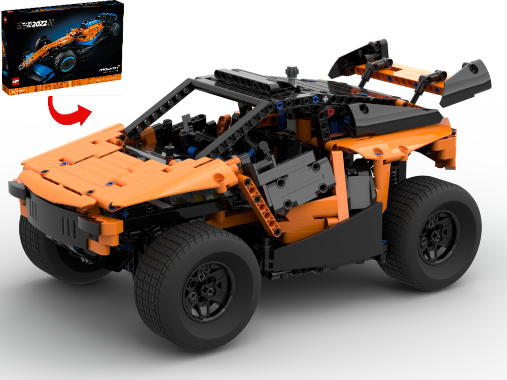 LEGO MOC Prodrive BRX Hunter by A_Great_Builder | Rebrickable - Build ...