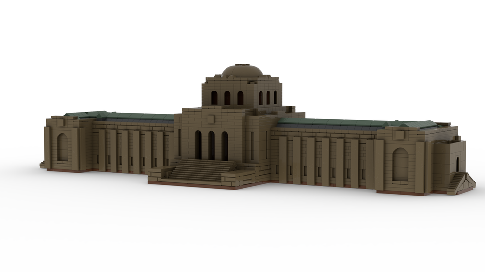 LEGO MOC Meiji Memorial by lefford