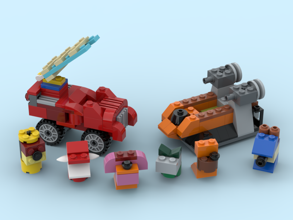 Paw Patrol LEGO MOC Double Truck