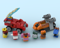 Marshall and Zuma vehicle (paw patrol)