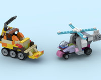 Skye and Rubble vehicles (Paw Patrol)