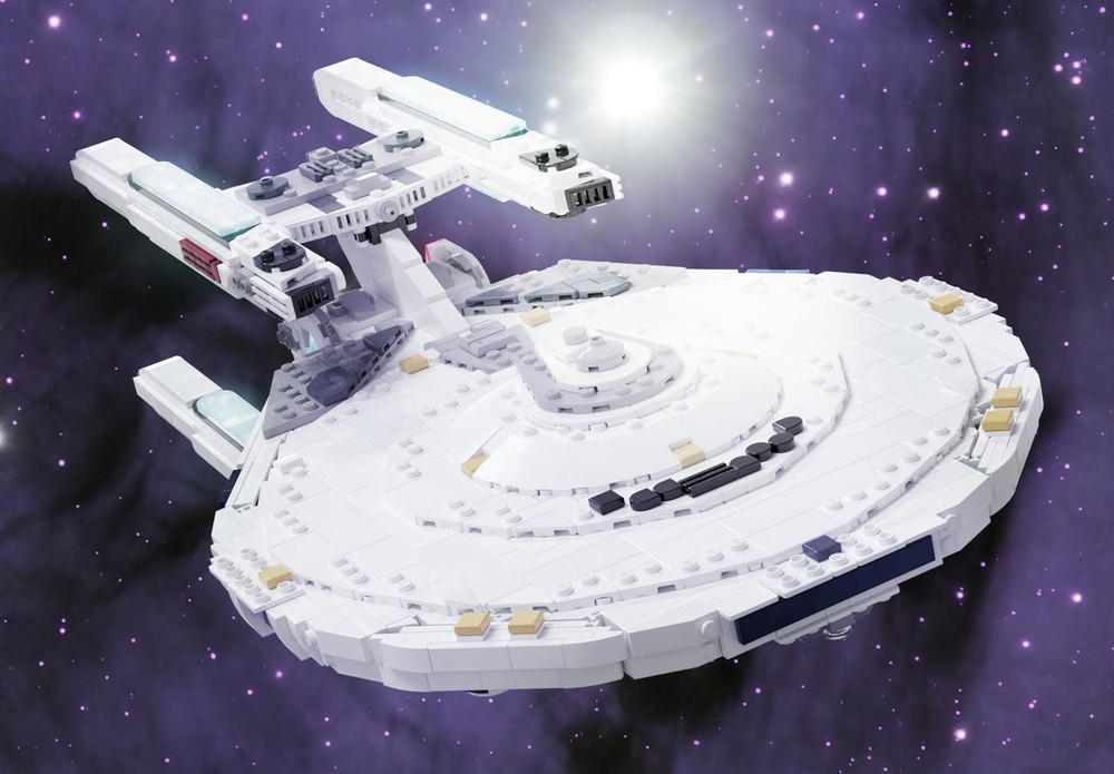 LEGO MOC USS Stargazer NCC-2893 by ky-e bricks | Rebrickable - Build ...