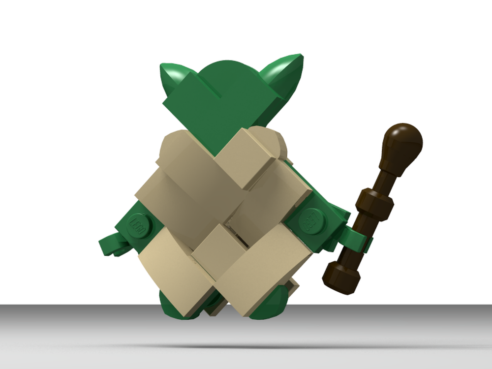 LEGO MOC Yoda Cane by glenn_tanner55