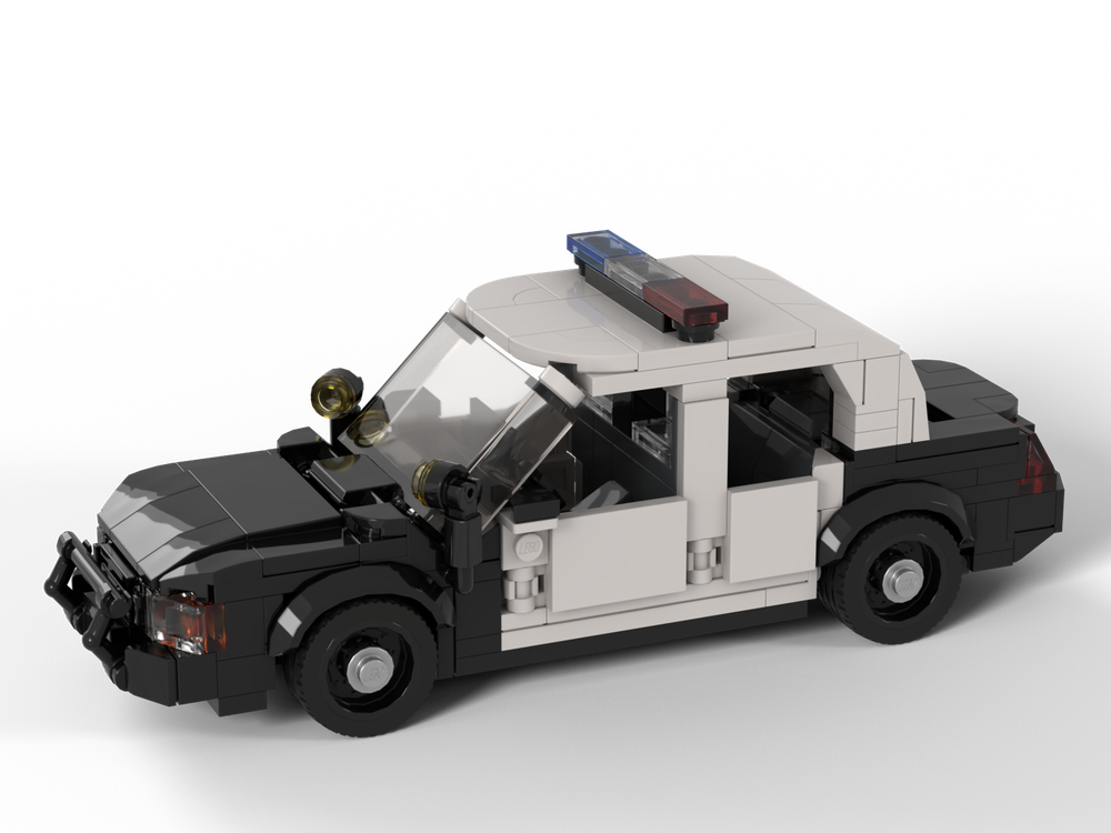 LEGO MOC Full-size Police Interceptor (6-wide) by BrickPerfection